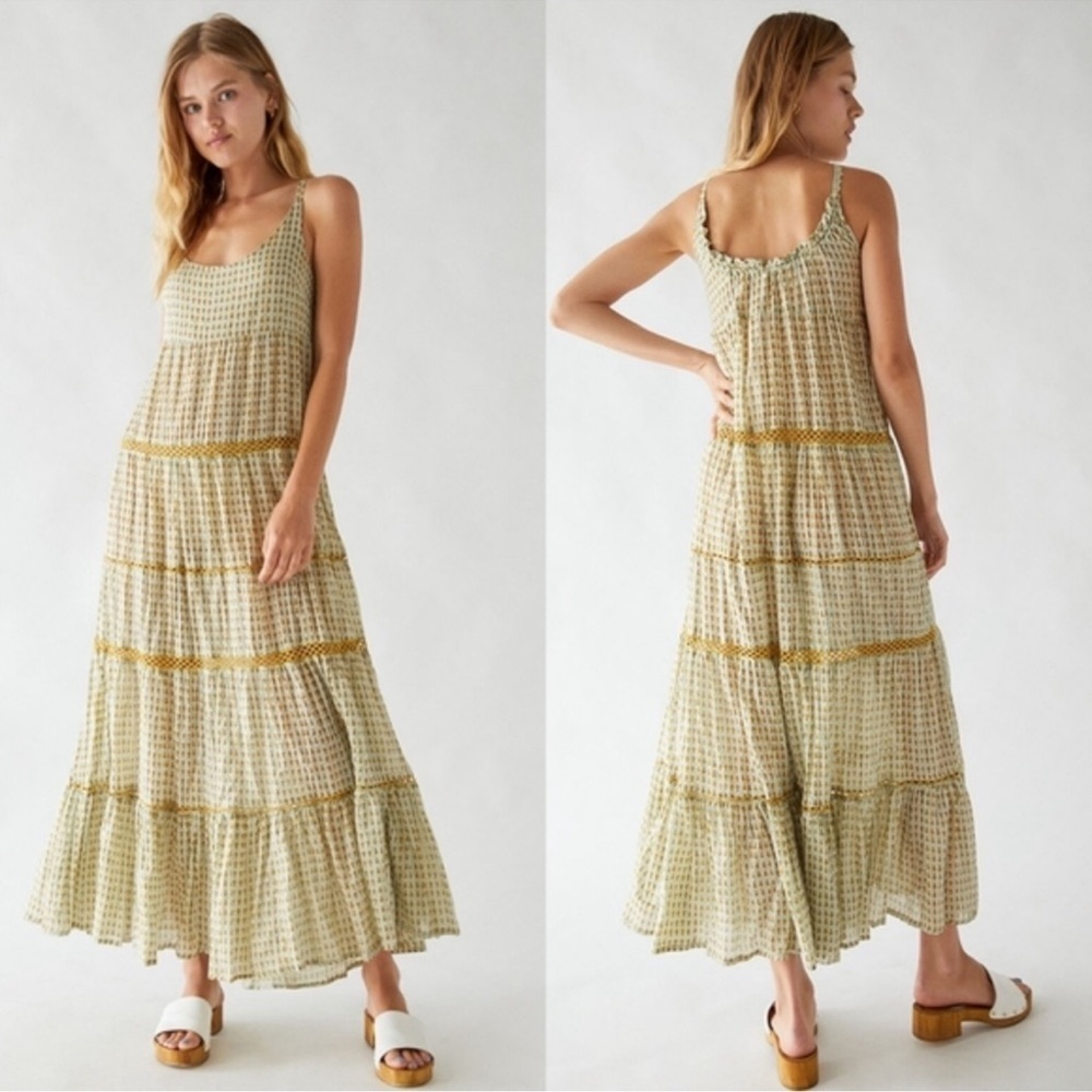 NWT Free People Midnight Dance Maxi Dress - Picture 7 of 11